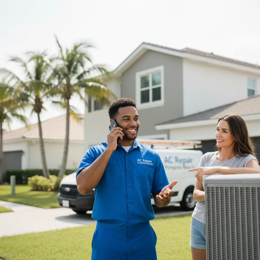 AC Repair Pompano Beach customer support in Liberty Center